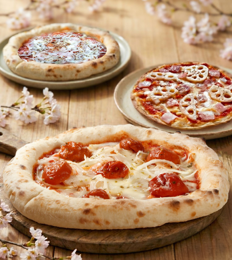 3月の月替わりピザセット