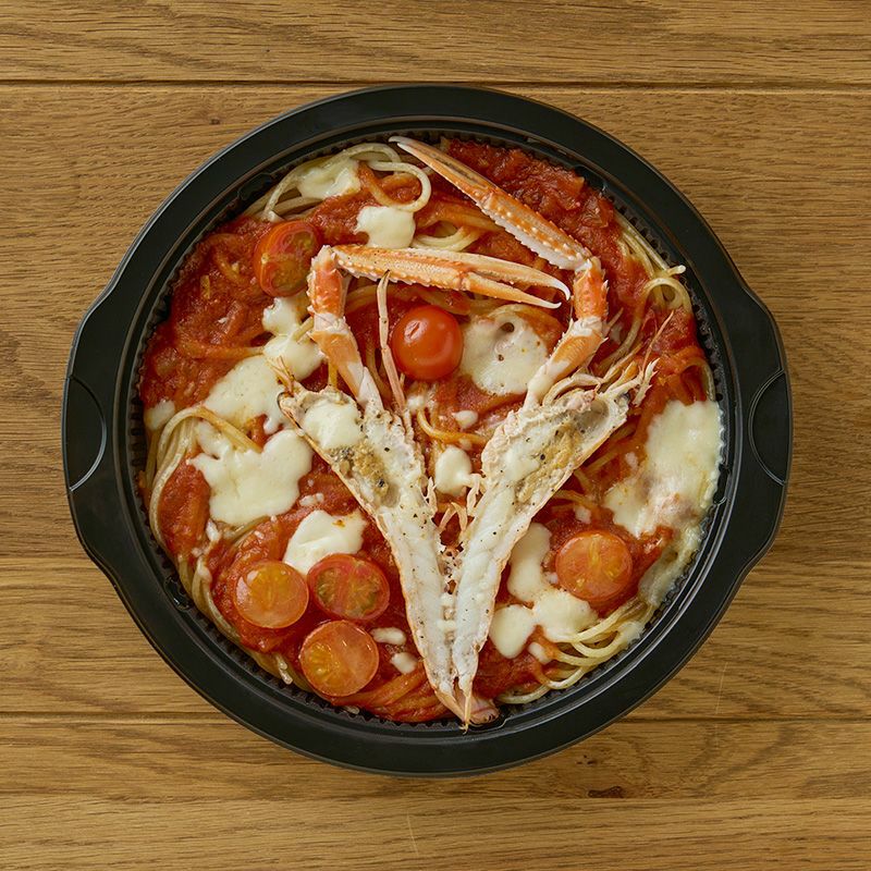 手長海老のトマトパスタ 