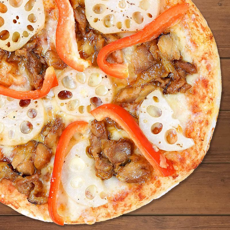 ローマの照り焼きチキンと加賀野菜