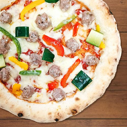 能登豚サルシッチャと季節の野菜